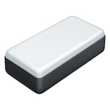 White eraser sticker