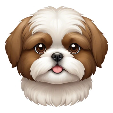 Shih Tzu puppy sticker