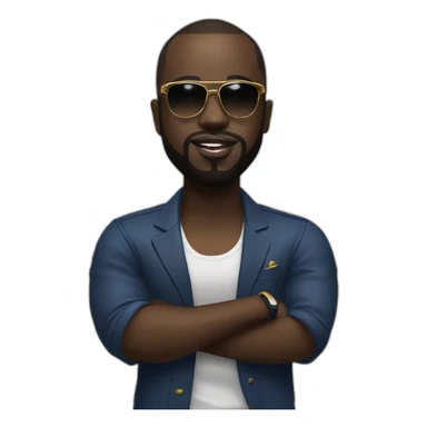 Maître gims sticker