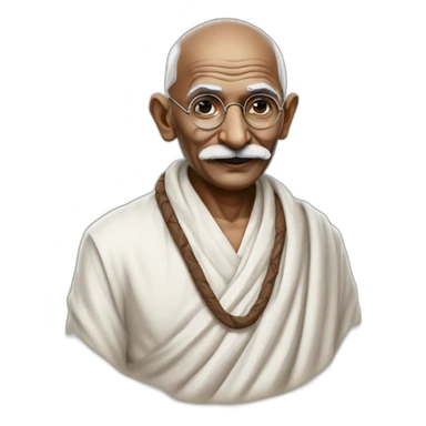 mahatma gandhi sticker
