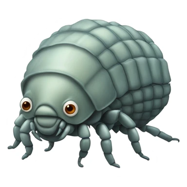 I Love isopod  sticker