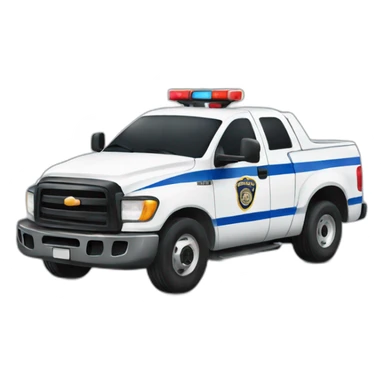 police tow truck sticker