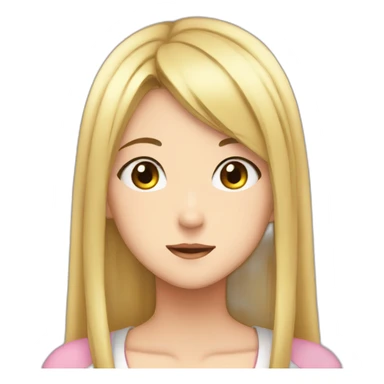 anime girl thinghs sticker