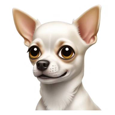 Pincher chihuahua dog white sticker