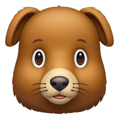 Cylidrical shape animal  sticker