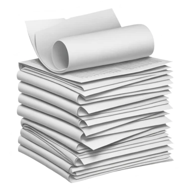 Pile of papers sticker