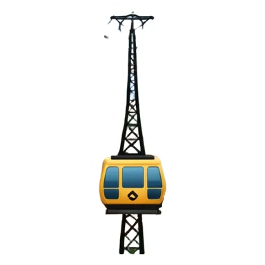 teleferico barcelona sticker