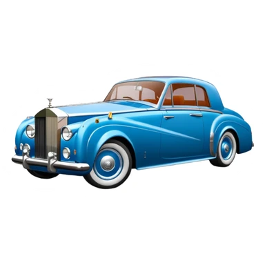 1962 Rolls Royce coupe hotrod sticker