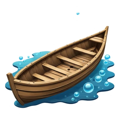 underwater row boat sticker