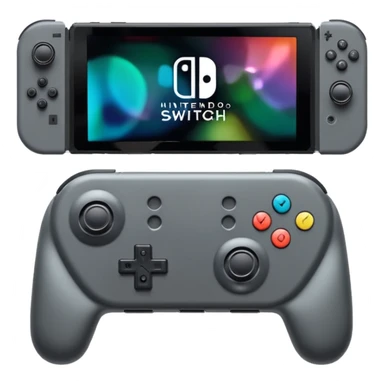 Nintendo Switch with Joy-Con controllers sticker