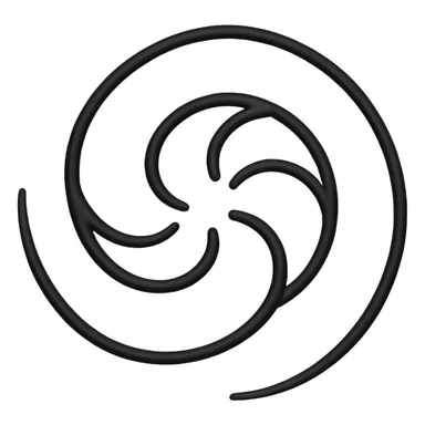 Triskelion faça um emoji desse símbolo   🌀   
🌀🌀 sticker