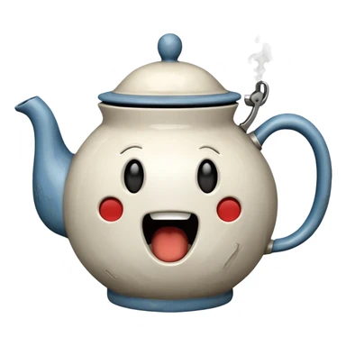 Screaming Teapot
 sticker