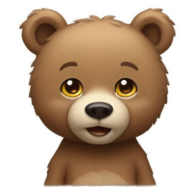 Little bear sticker