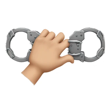 hands handcuffs sticker