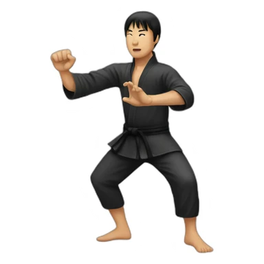 wing chun kung fu sticker