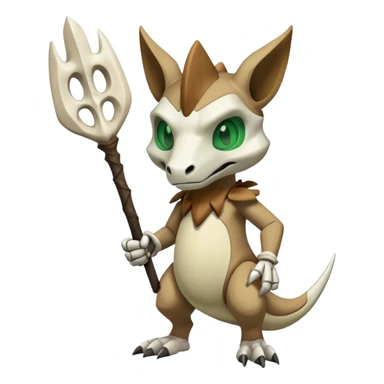 Cubone-Marowak-Fakémon-creature (full body) sticker
