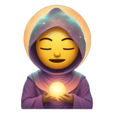 Cosmic méditation  sticker