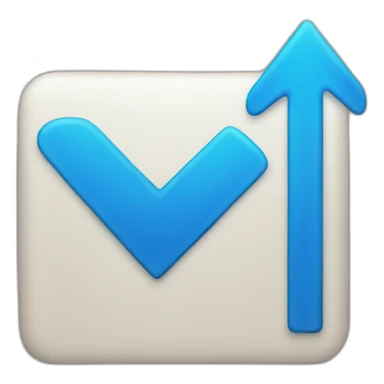 blue check mark icon sticker