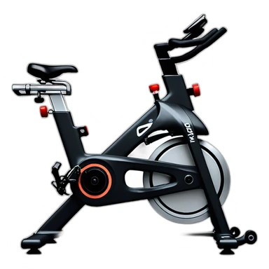 peloton stationary bike with screen sticker