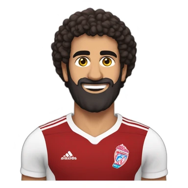 Mohammed Salah cerly hear sticker