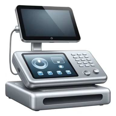 large expensive ultrasound machine sticker