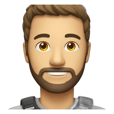 personne qui travaille sur son ordianteur vue de face sticker