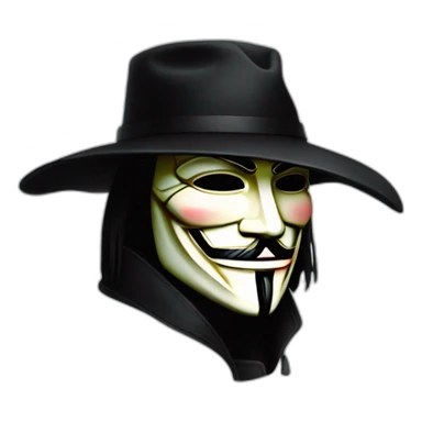 V for vendetta sticker