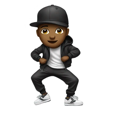 hip hop dancer  sticker