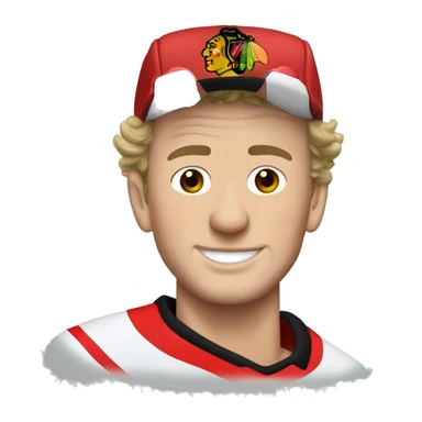Jonathan Toews as beach bum sticker