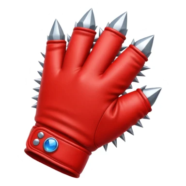 Knuckles glove sticker
