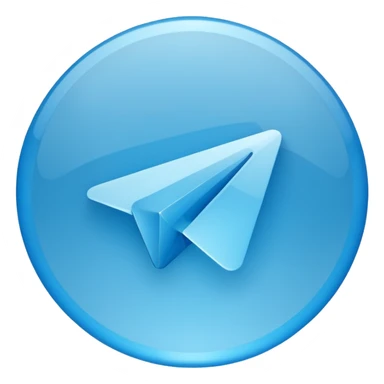 telegram logo sticker