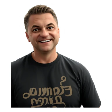 smiling boy indoors meme sticker