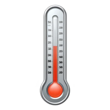 digital thermometer sticker