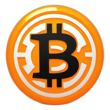 Bitcoin Cash Neon Orange sticker