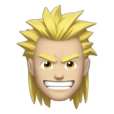 All might mha sticker