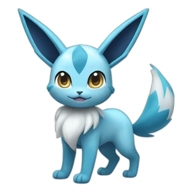 Glaceon Pokemon sticker