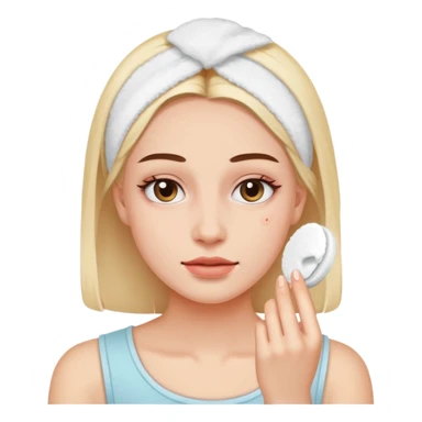 Removing Makeup sticker