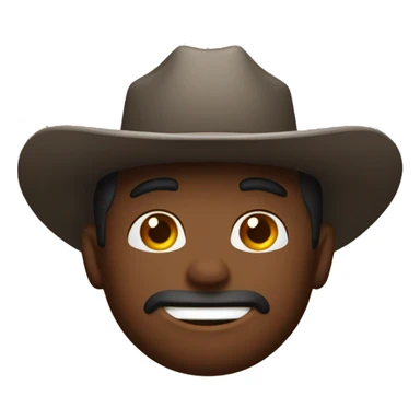 😛 with a cowboy hat sticker