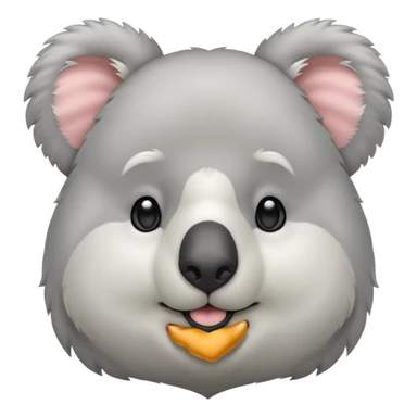 Haz a un samoyedo con mezcla un koala sticker