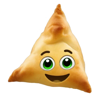 Samosa in space sticker