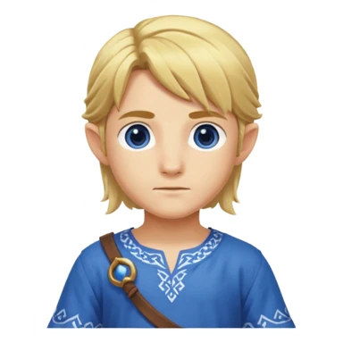 young link from breath of the wild sticker