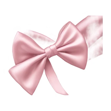 Light pink bows sticker