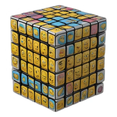 cubik rubiks sticker