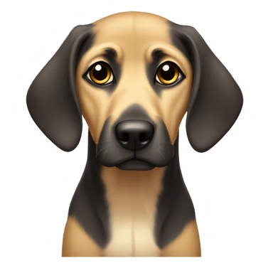 Sloughi looking sad with puppy eyes sticker