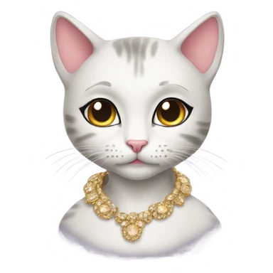 glamour kitty sticker