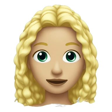 woman blonde swimming sticker