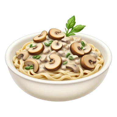 Creamy Mushroom chicken Alfredo sticker
