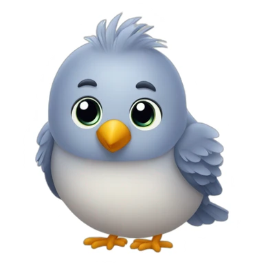 cute little bird sticker