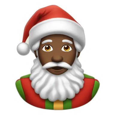 Afro-American-Santas-Elf sticker