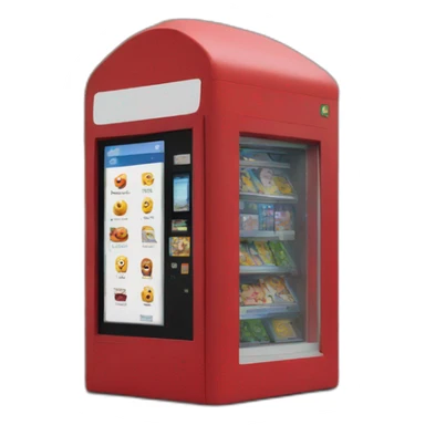 red K2 kiosk london sticker